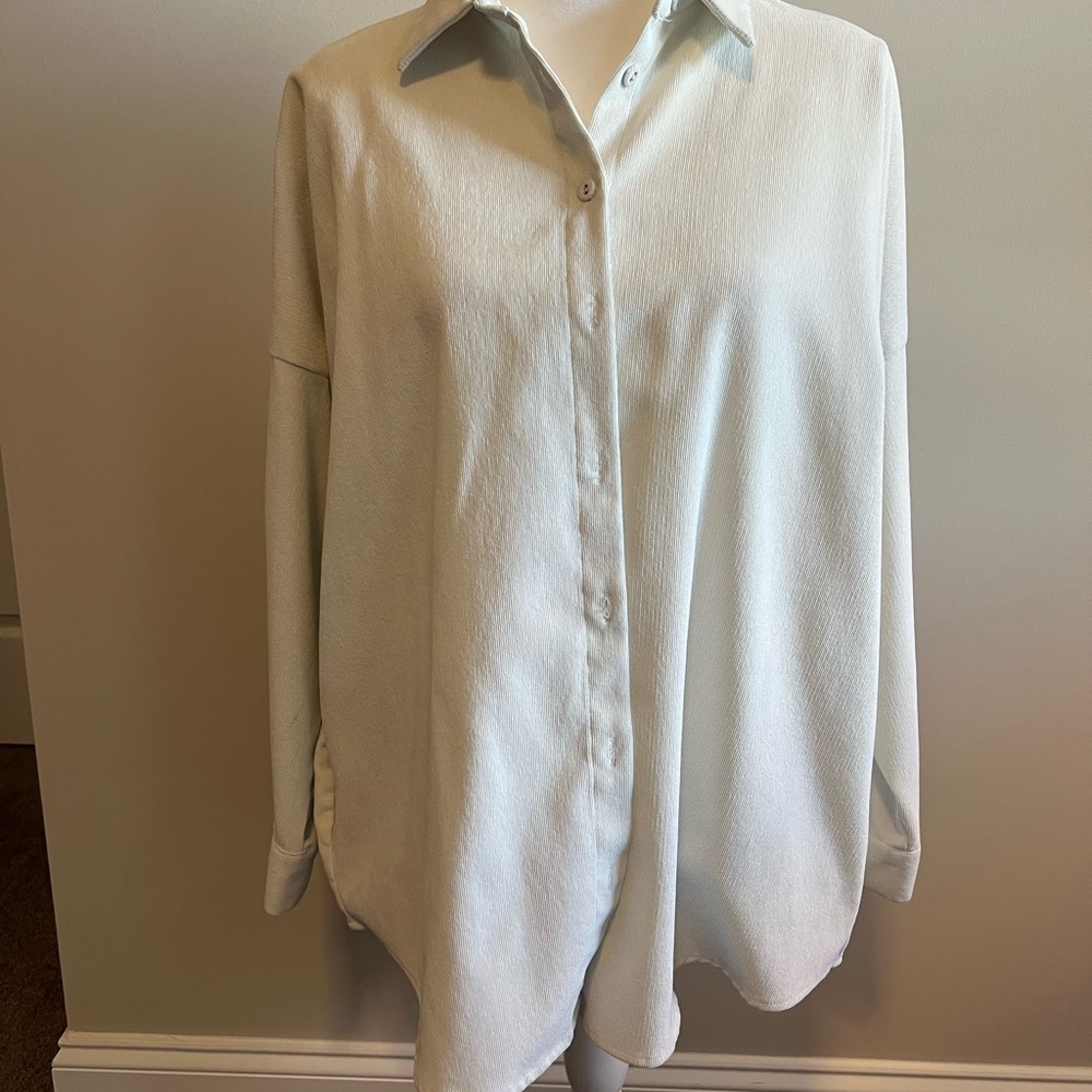 Zara Cream Textured Knit